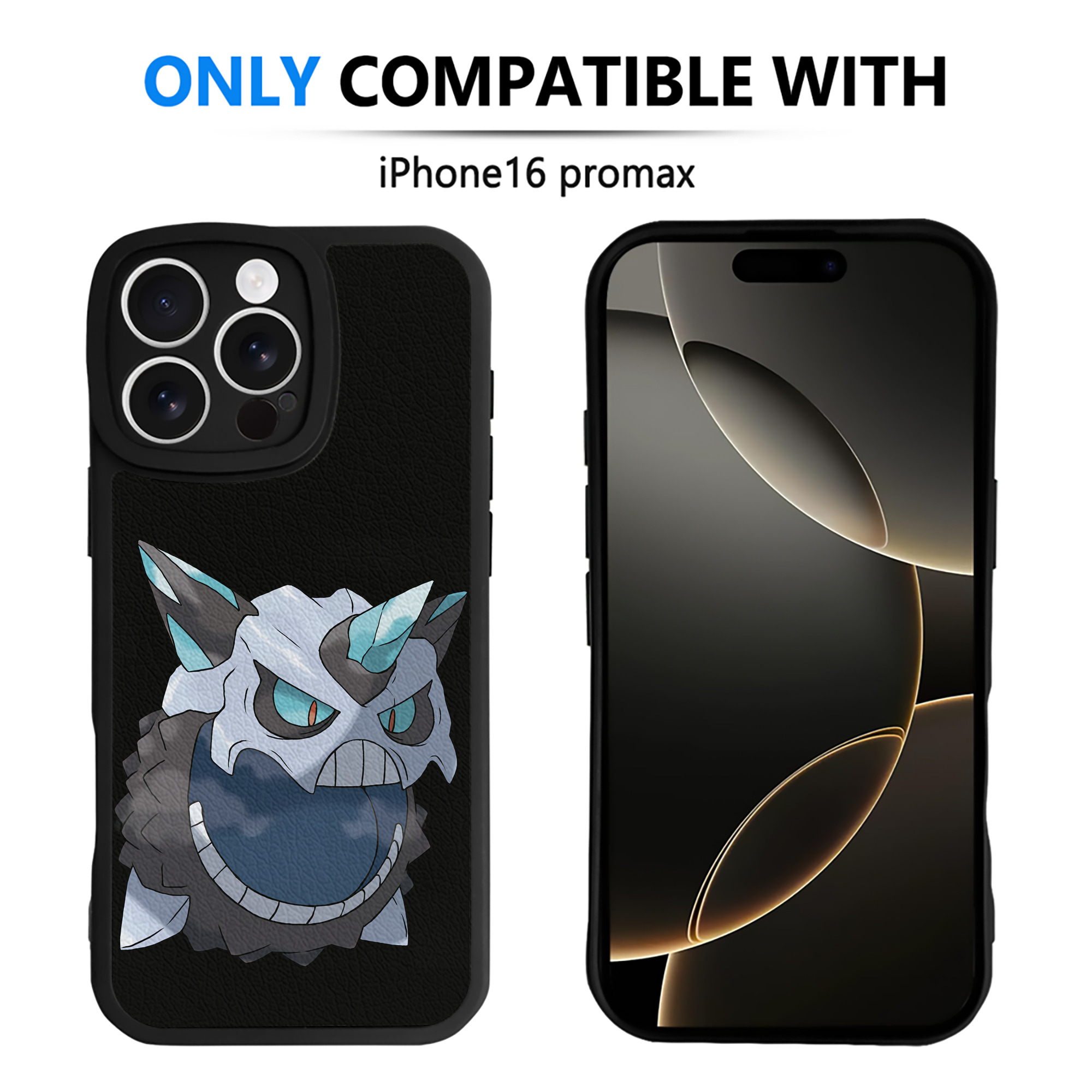 （画像用） ポケットモンスター Pokémon 【iPhone 16シリーズ対応】シリコンスマホケース（レザー調） 材質：シリコン